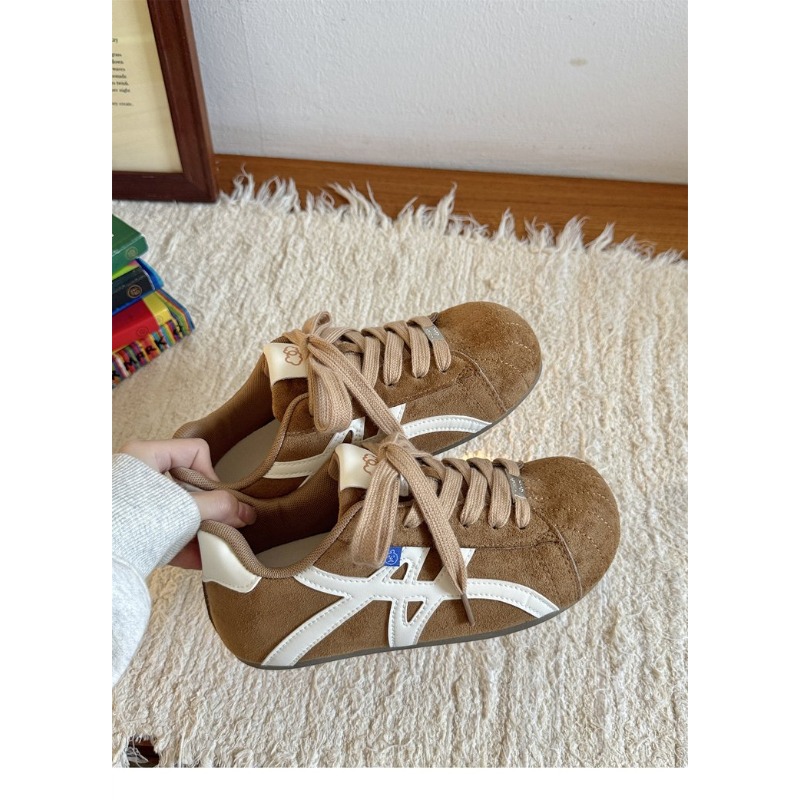 Women Brown‑White Suede Retro  - огляд і ціна Embroidery Garments