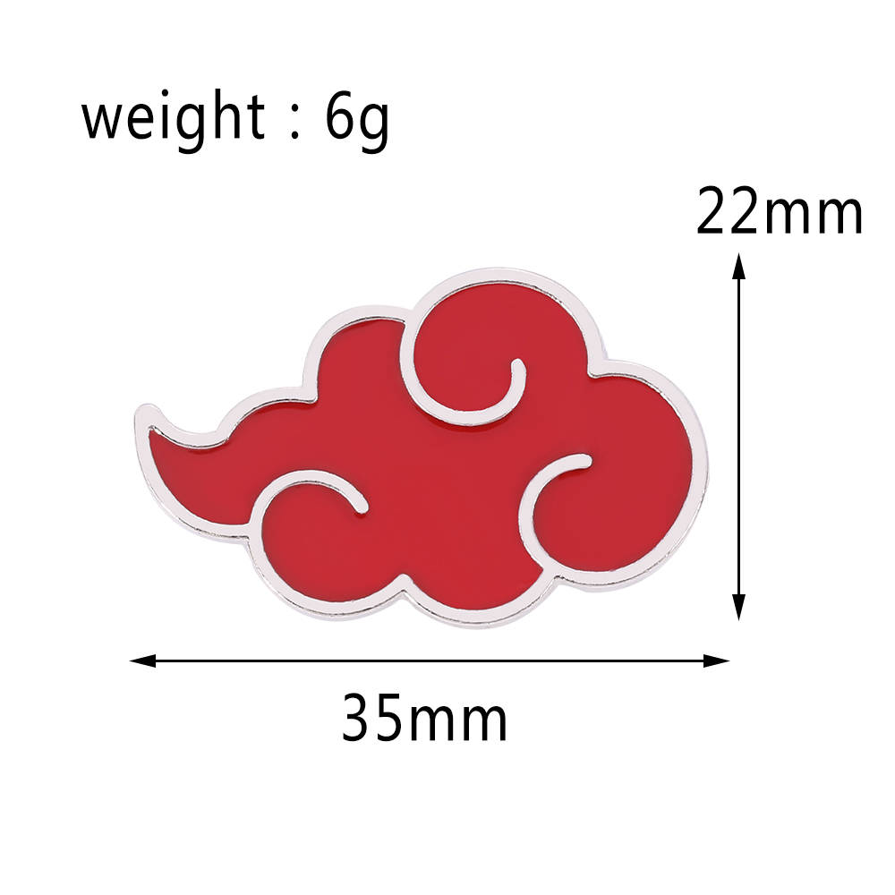 Naruto Akatsuki Brooch Pin Kon - огляд і ціна Embroidery Reddit