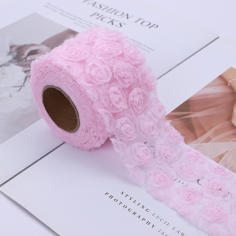 91cm Mesh Embroidery Three dim - огляд і ціна Embroidery Rose