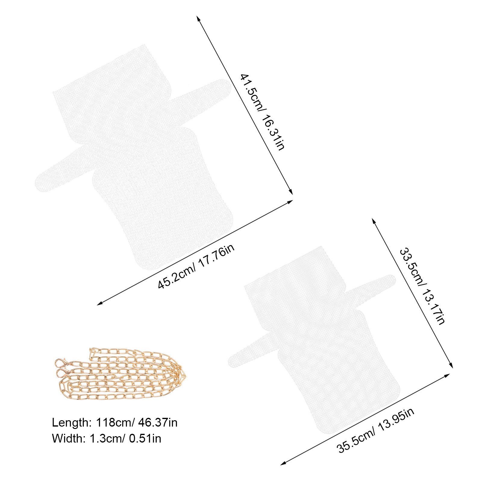2Sets Plastic Mesh Canvas Shee - огляд і ціна Embroidery Bag
