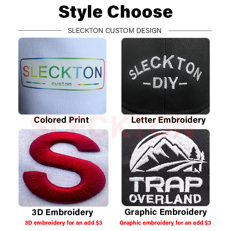 SLECKTON Custom Logo Baseball  - огляд і ціна Embroidery Design Logo